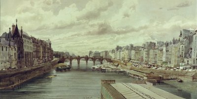 De Pont Neuf, Parijs door Thomas Shotter Boys